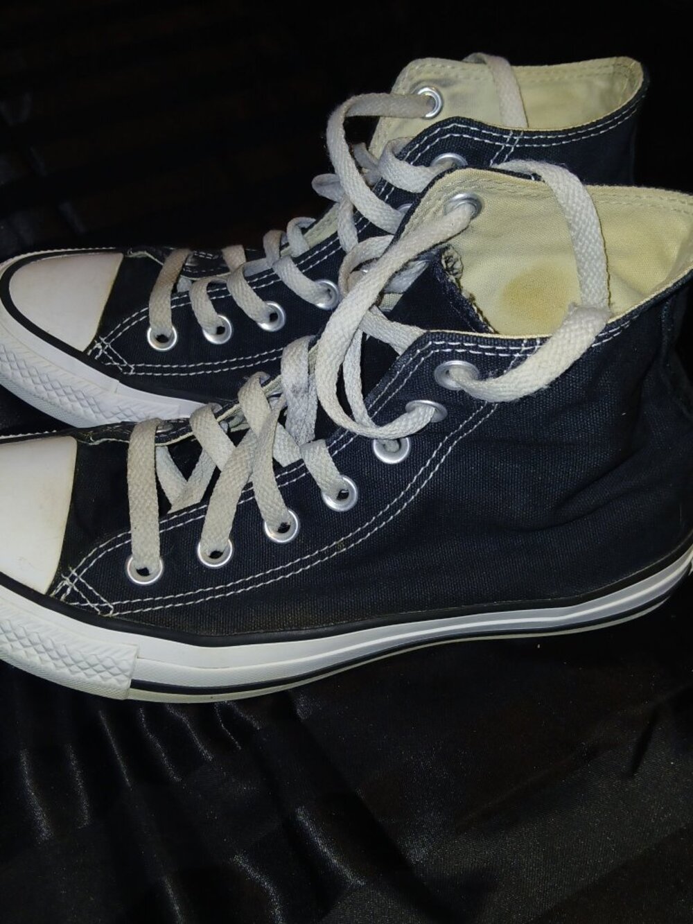 Converse Chuck Taylor All Star Black High Top Sneakers Mens 5 Womens 7
